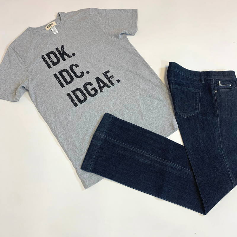 Idk shirt (grey)